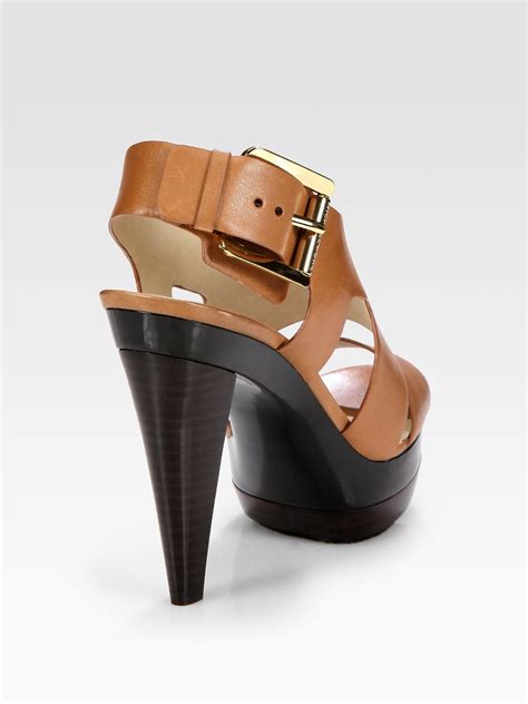 michael kors carla size 8|Michael kors carla platform sandal + FREE SHIPPING.